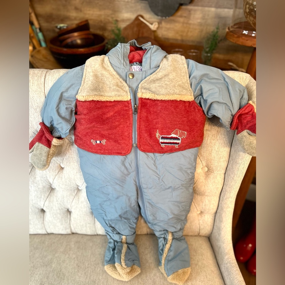 Children’s unisex snowsuit